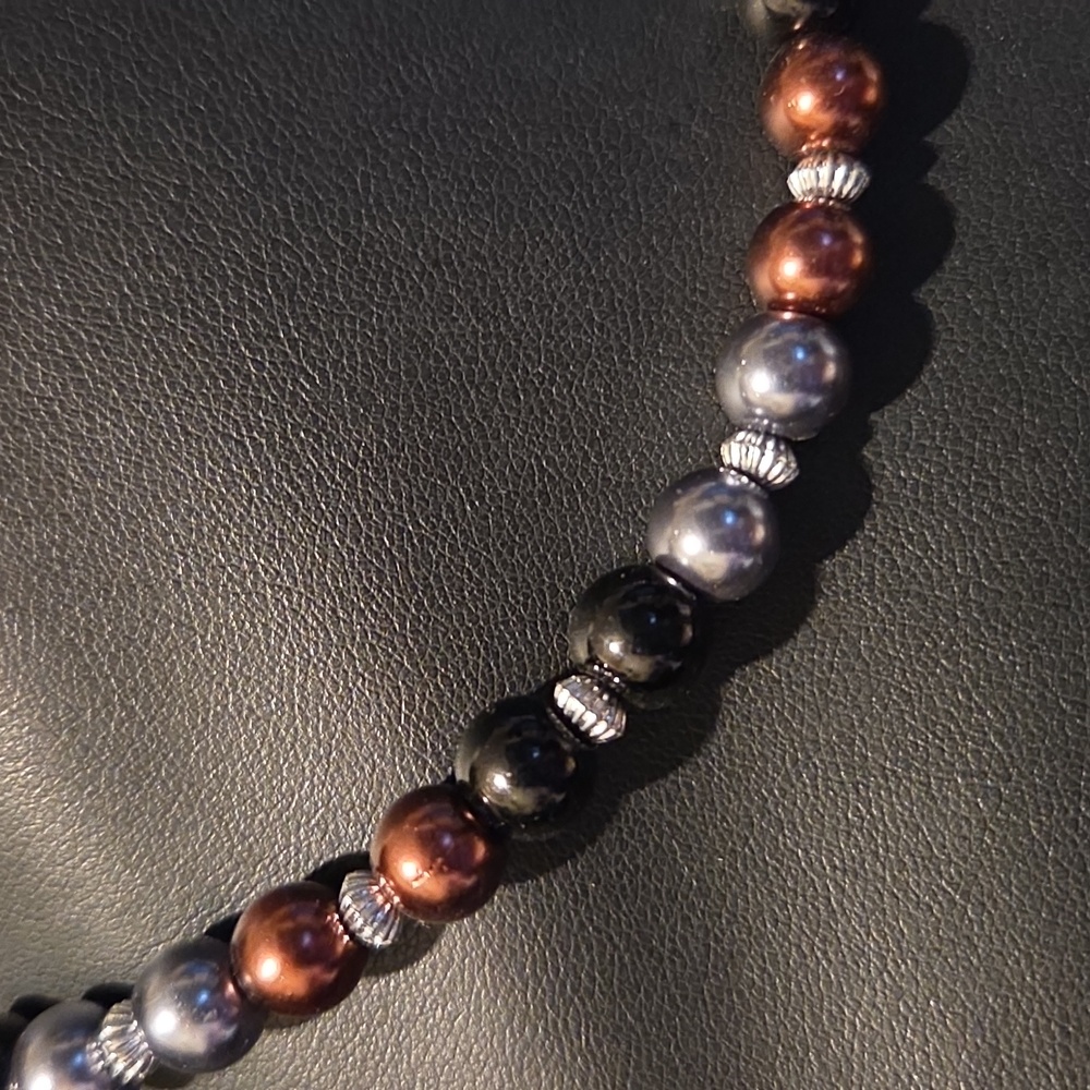 Estate Elegant Multicolor Beaded Necklace - Picture 3 of 4